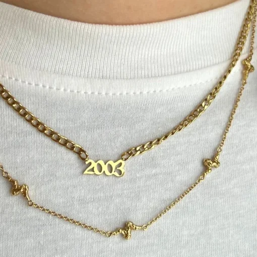 Birth Year Halskæde
