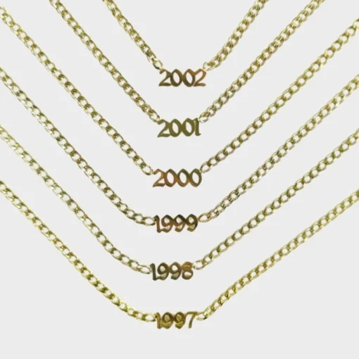 Birth Year Halskæde