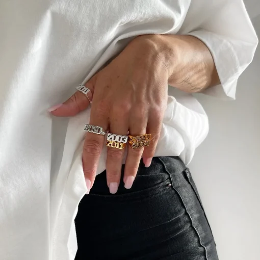 Birth Year Ring - Sølv