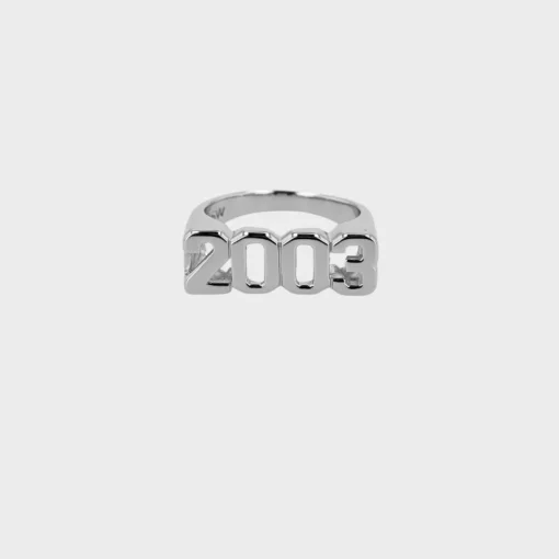 Birth Year Ring - Sølv