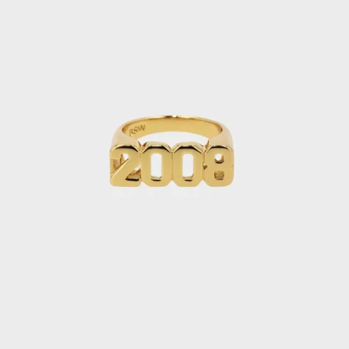 Birth Year Ring Guld