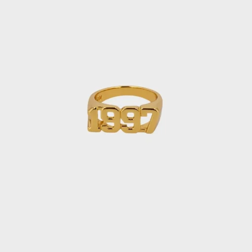 Birth Year Ring Guld