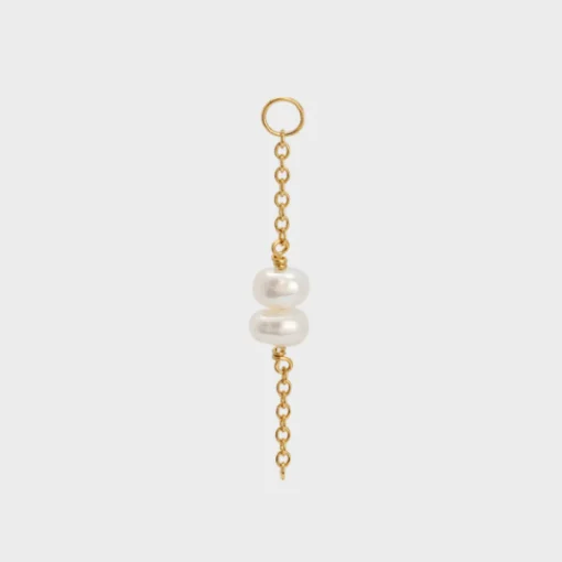Double Pearl Charm