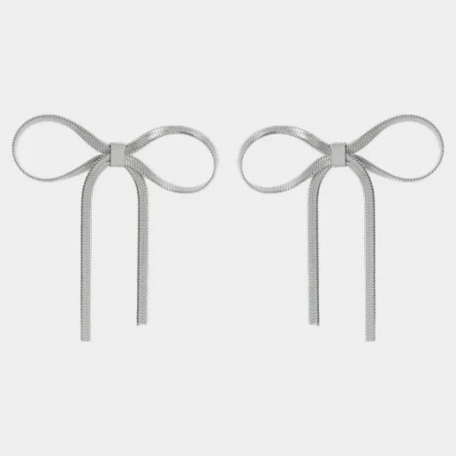 Flat Bow Øreringe