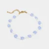Flower Bead Ankelkæde