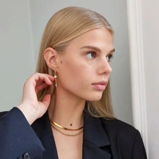 Malou Pearl Øreringe
