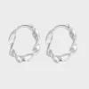 Mini Twisted Hoops