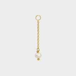Pearl Chain Charm