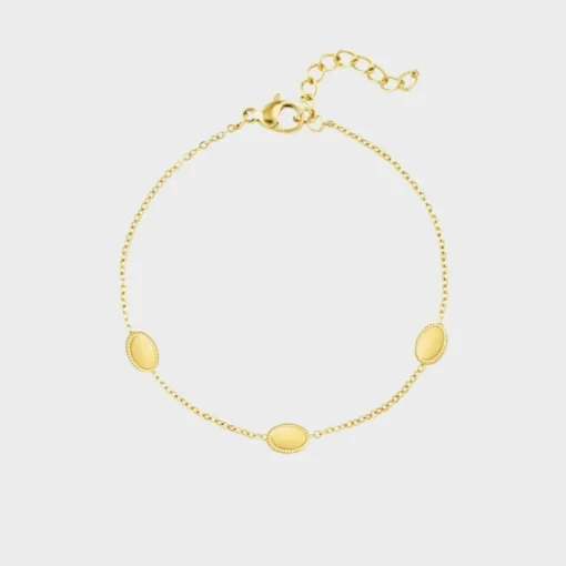 Plate Charm Armbånd