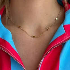 Plate Charm Halskæde