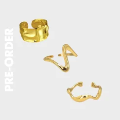 Pre-Order Ring Mix - Guldfarvet
