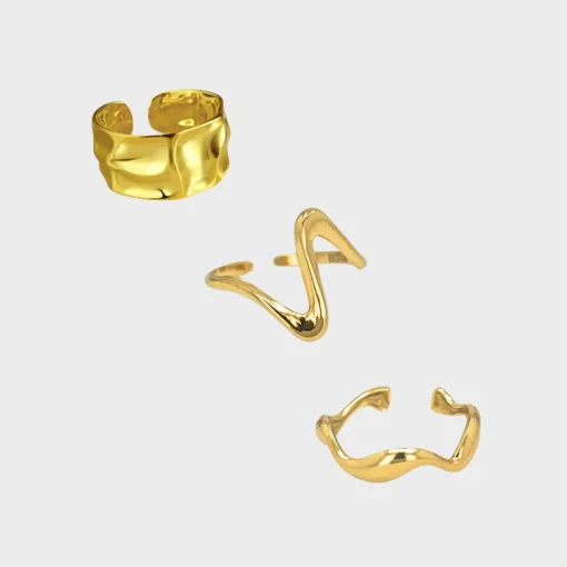 Pre-Order Ring Mix - Guldfarvet