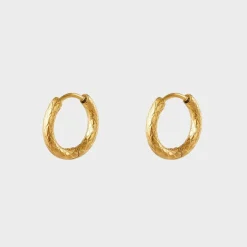 Snakeskin Hoops