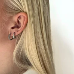 Snakeskin Hoops