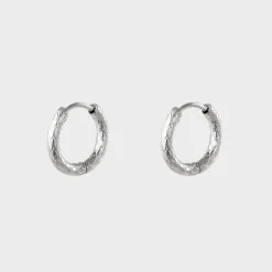 Snakeskin Hoops